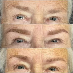 Permanente make-up wenkbrauwen