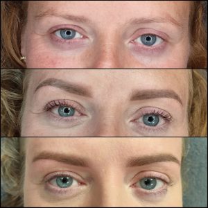 Permanente make-up wenkbrauwen